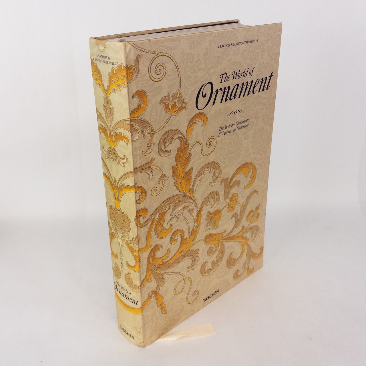 A. Racinet & M. Dupont-Auberville 'The World of Ornament' Large Format Multi-Language Book