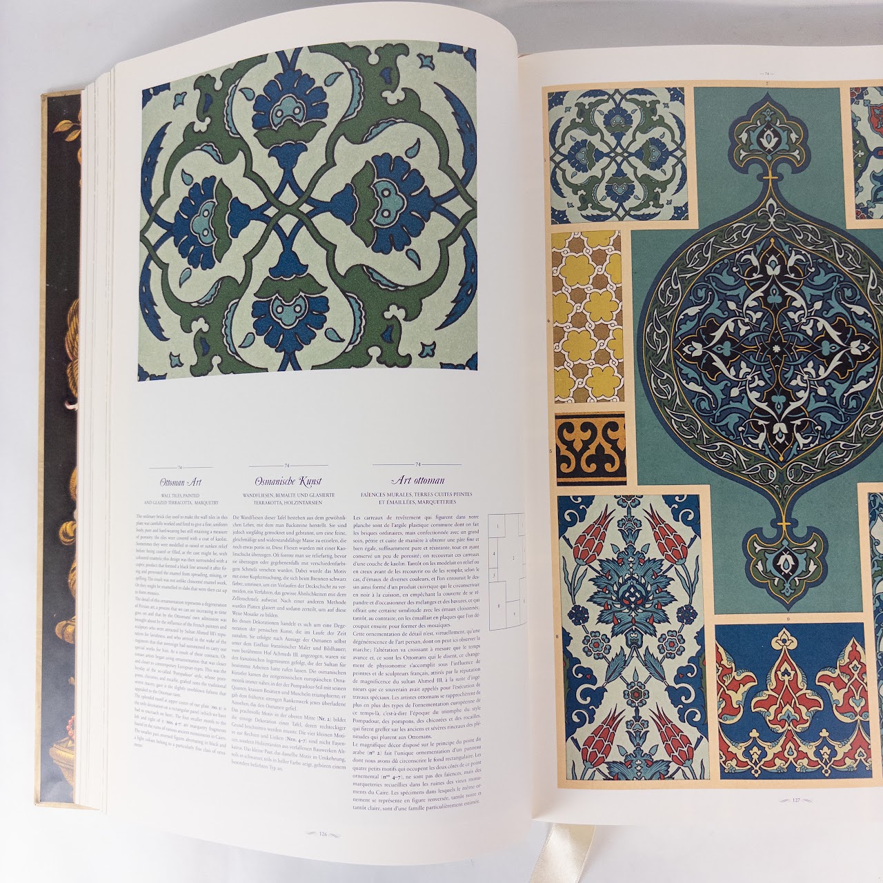 A. Racinet & M. Dupont-Auberville 'The World of Ornament' Large Format Multi-Language Book