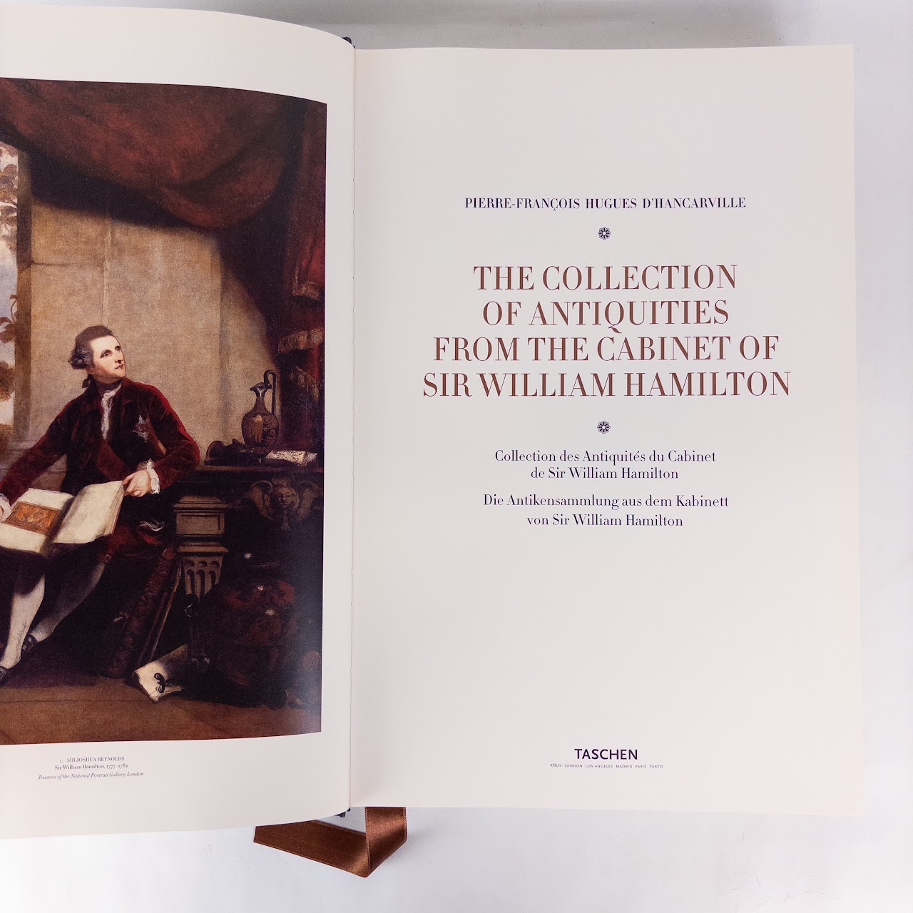 Pierre-François Hugues d'Hancarville 'The Complete Collection of Antiquities' Book