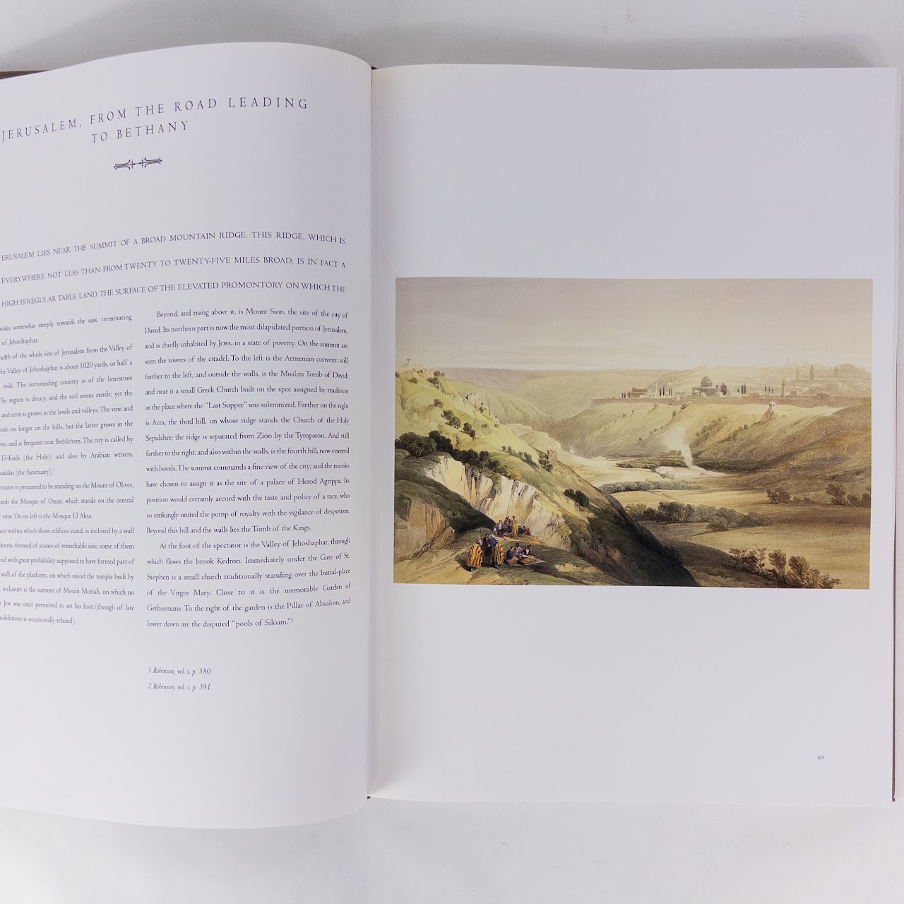 'Egypt & Nubia' & 'The Holy Land' Collector's Edition Book Set