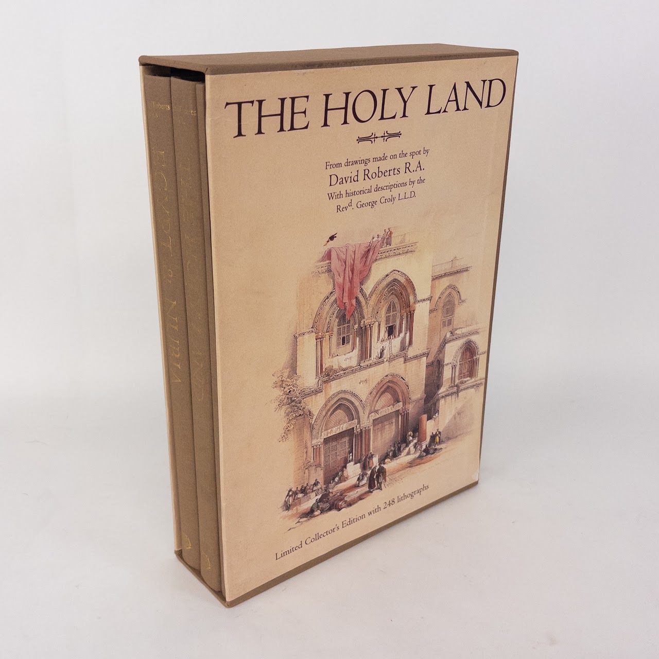 'Egypt & Nubia' & 'The Holy Land' Collector's Edition Book Set