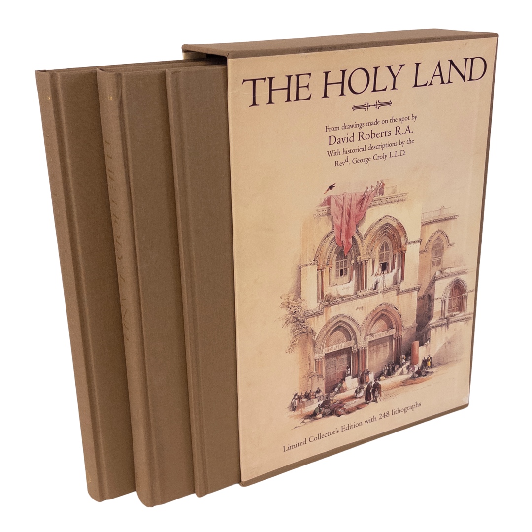 'Egypt & Nubia' & 'The Holy Land' Collector's Edition Book Set