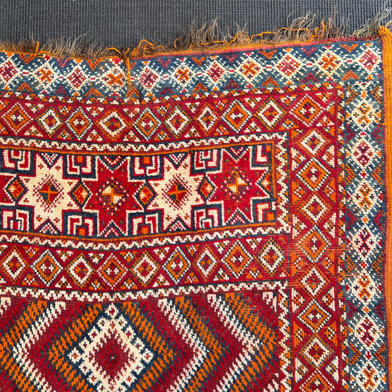 Moroccan Artisanat Vintage Wool Area Rug