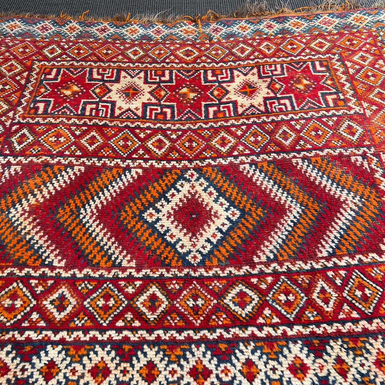 Moroccan Artisanat Vintage Wool Area Rug