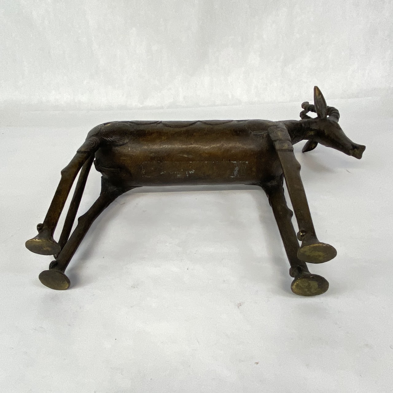 Bronze Gazelle Figurine