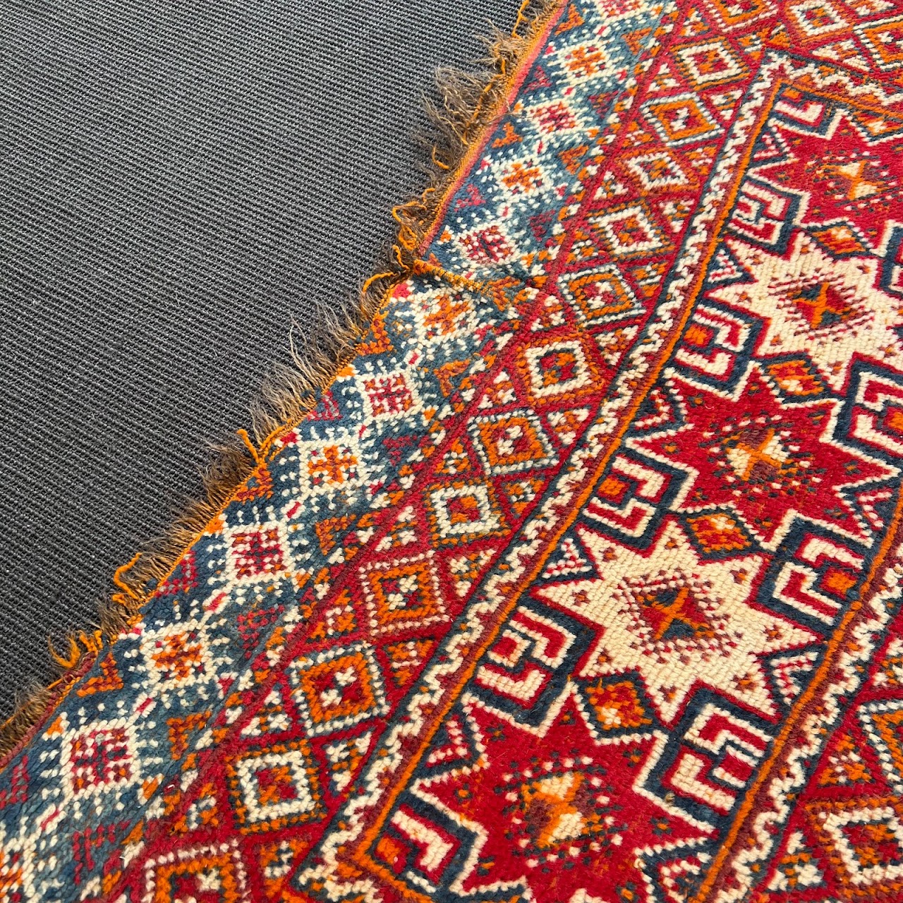 Moroccan Artisanat Vintage Wool Area Rug