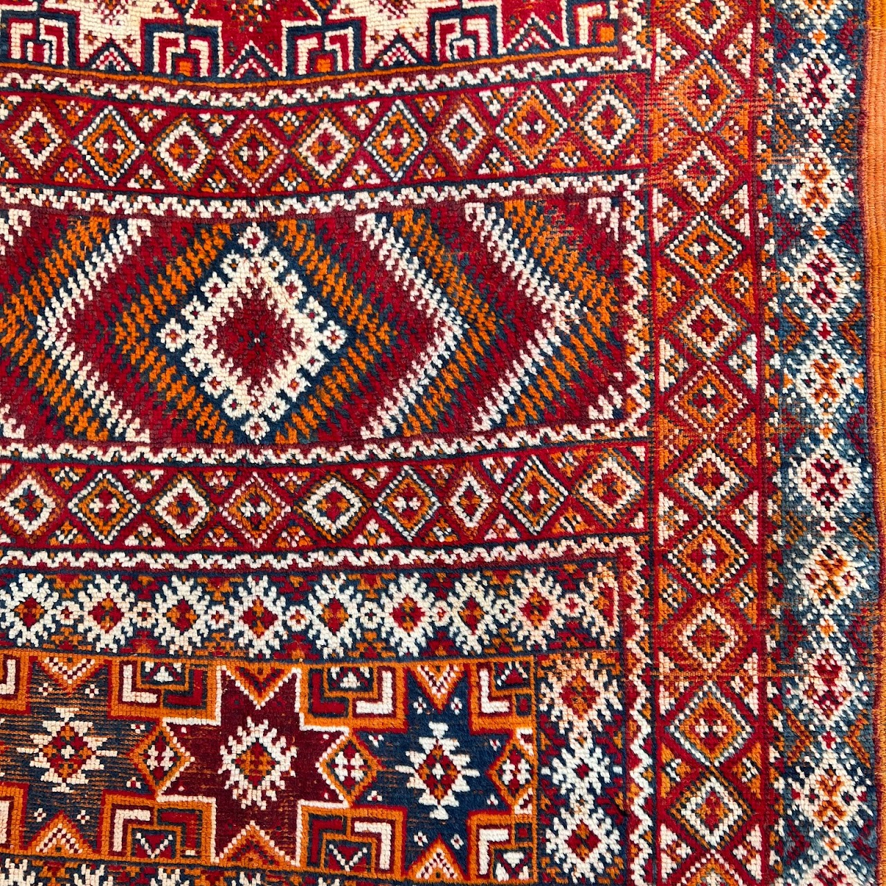 Moroccan Artisanat Vintage Wool Area Rug