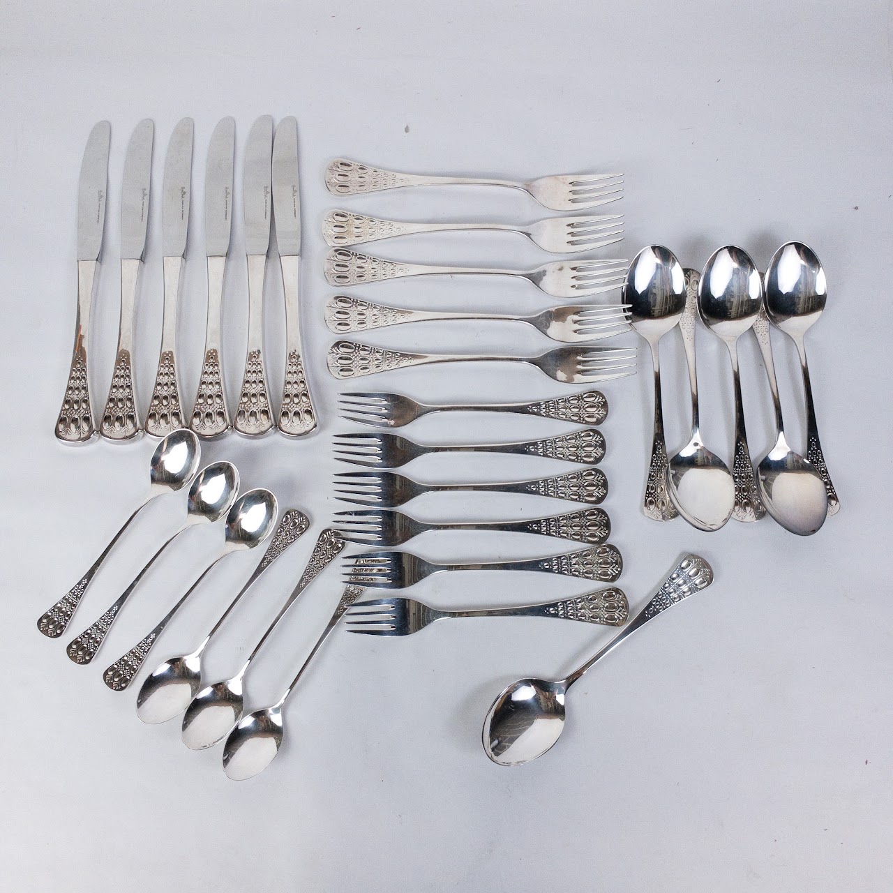 Rosenthal Silver Plated Romance Flatware Set