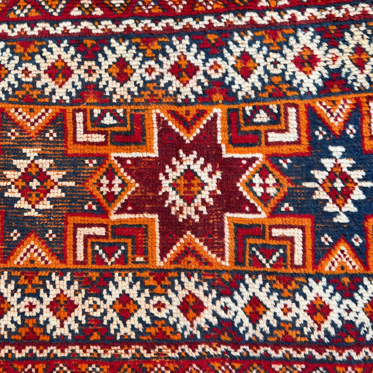 Moroccan Artisanat Vintage Wool Area Rug