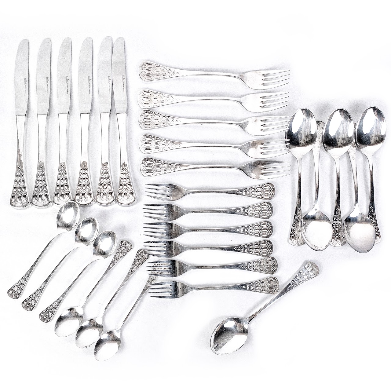 Rosenthal Silver Plated Romance Flatware Set