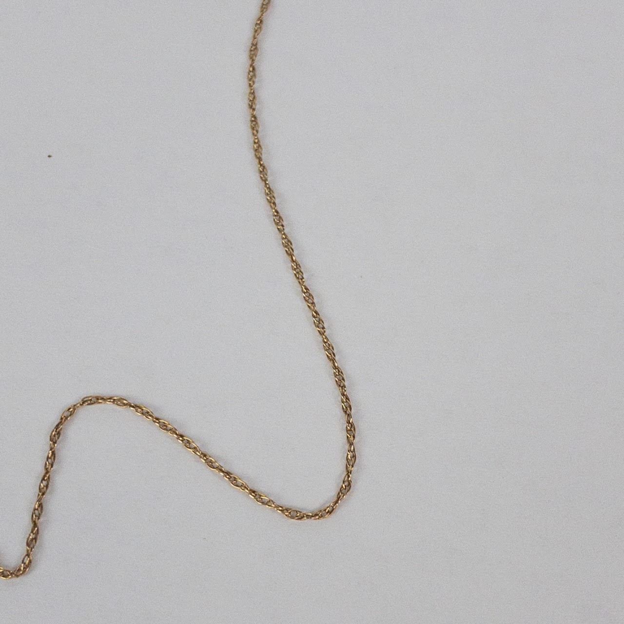 14K Gold 16" Fine Gauge Chain