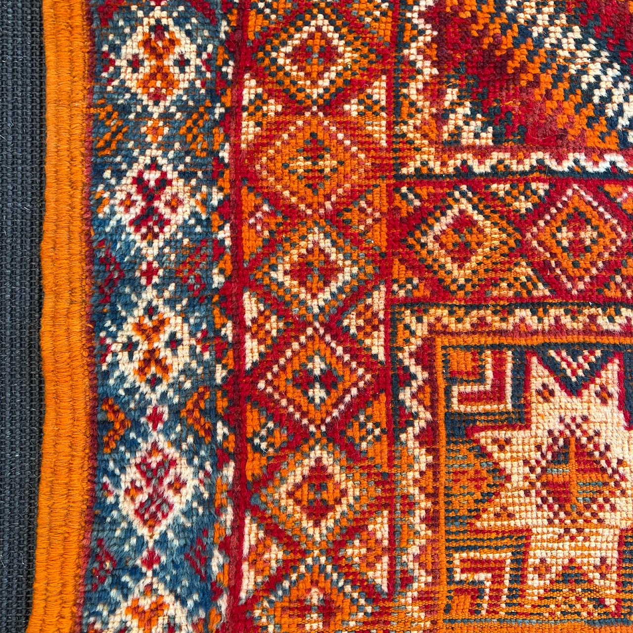 Moroccan Artisanat Vintage Wool Area Rug