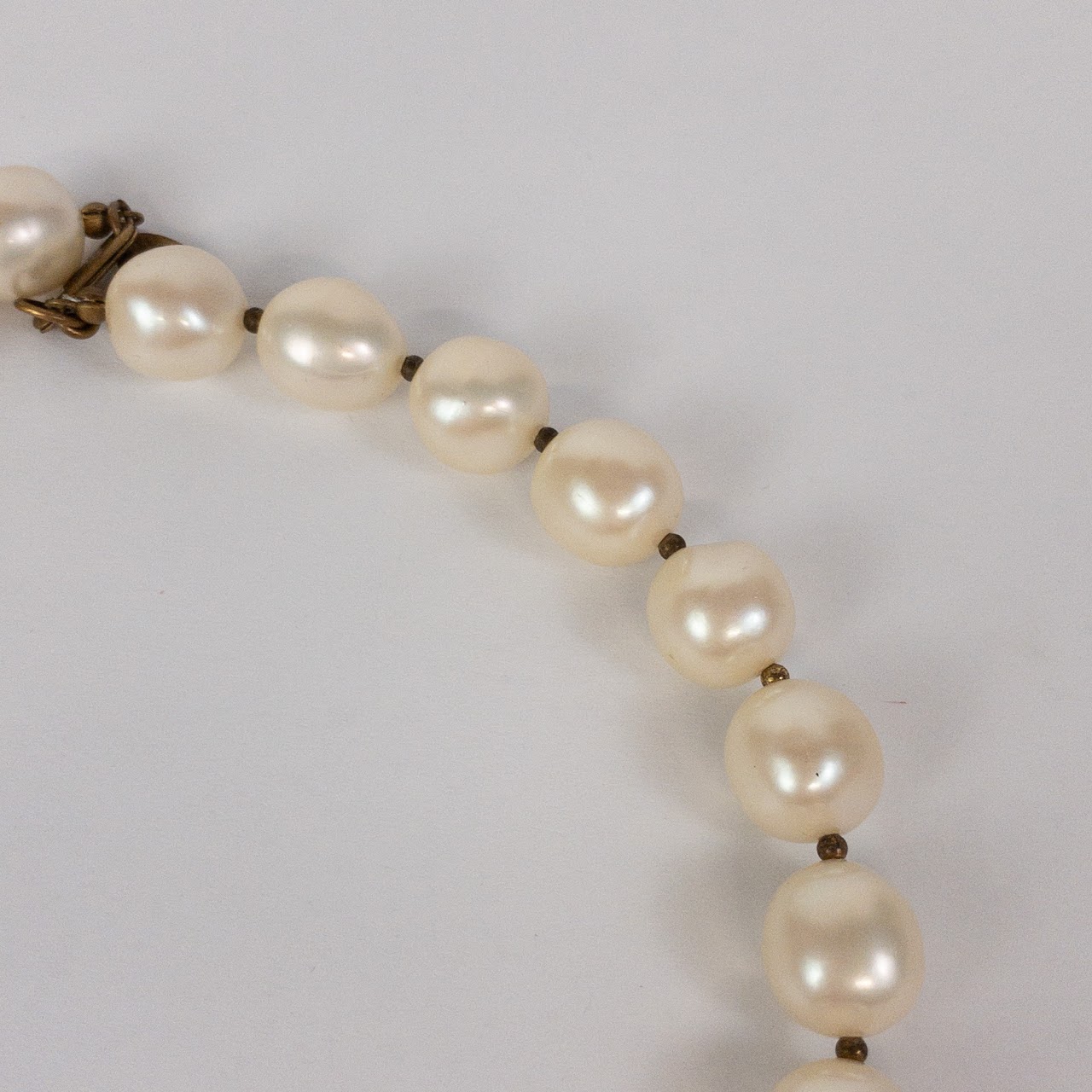 Miriam Haskell Vintage 'Pearl' & 'Gemstone' Necklace