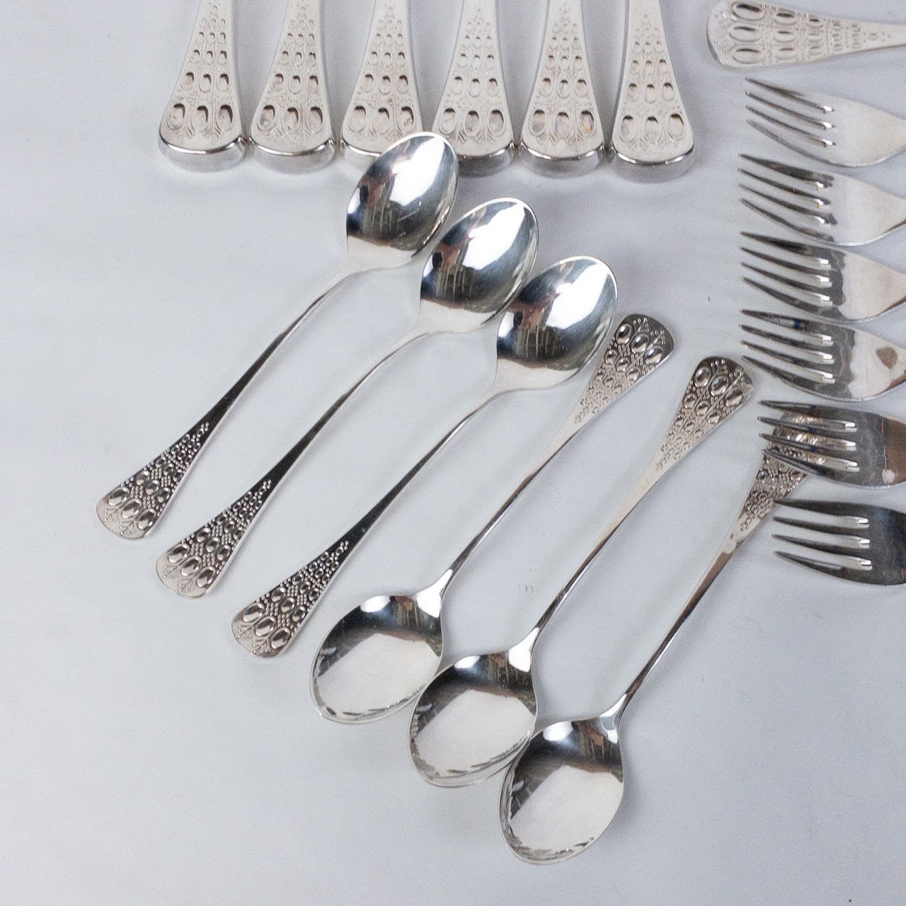 Rosenthal Silver Plated Romance Flatware Set