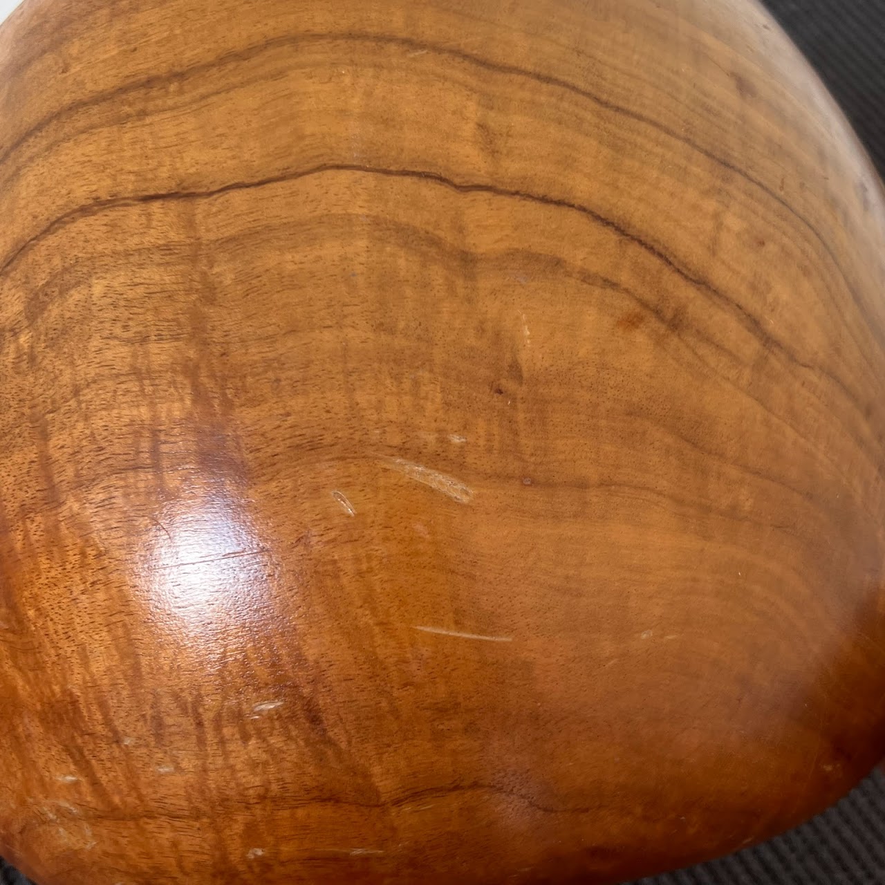 Turned Vintage Koa Wood Bowl