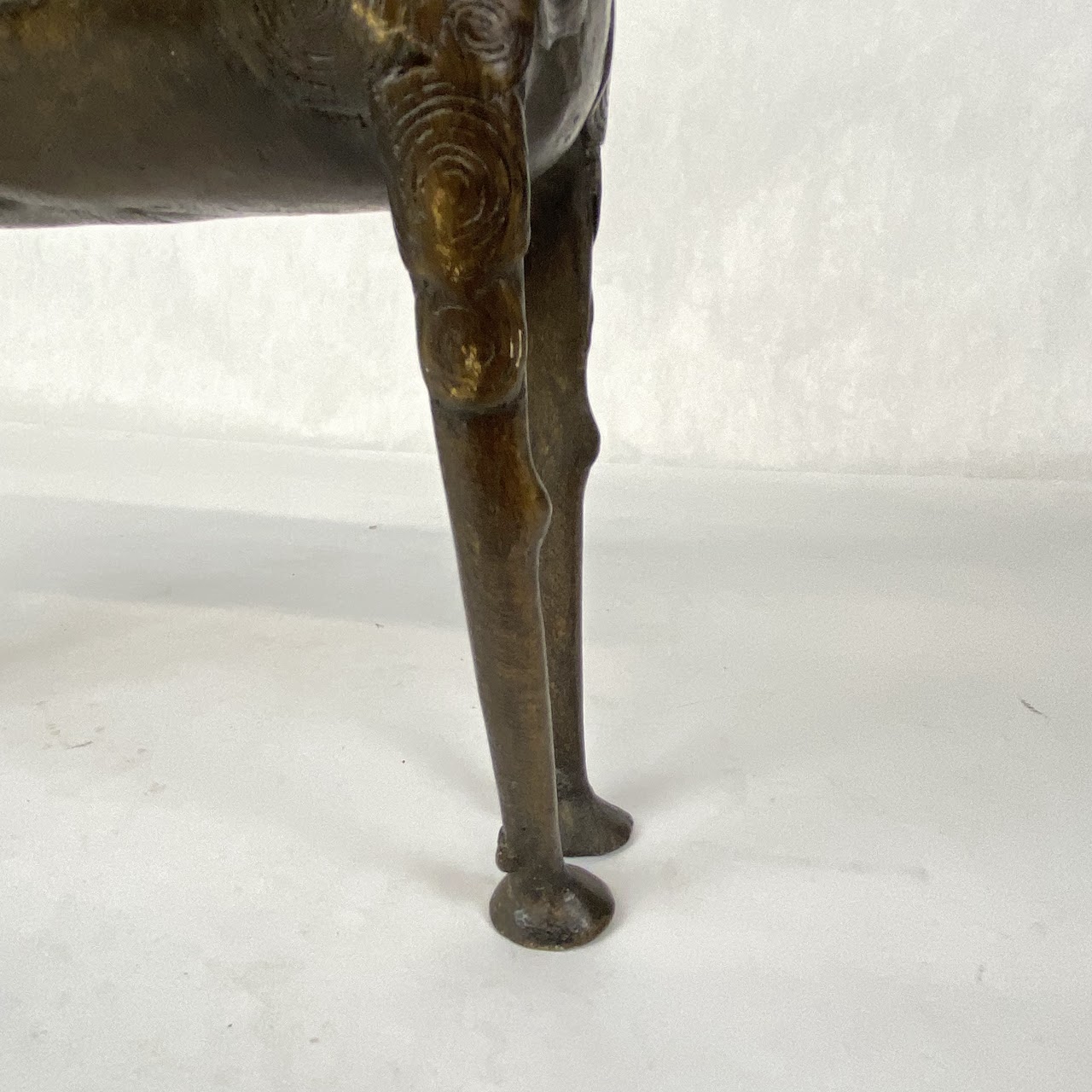 Bronze Gazelle Figurine