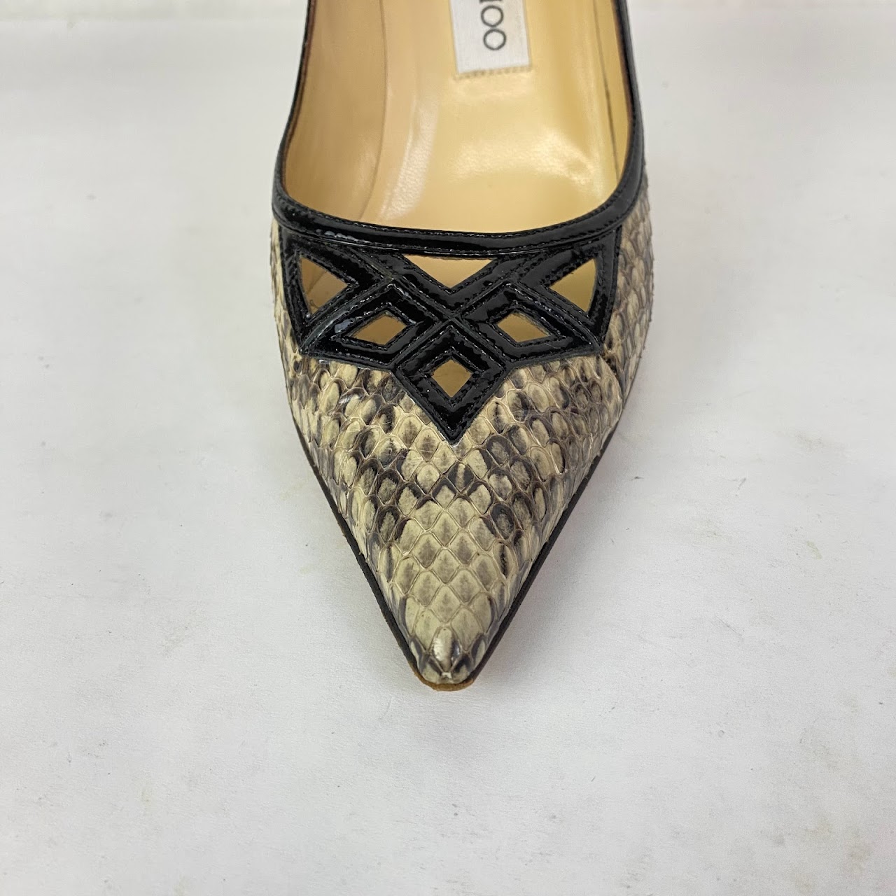 Jimmy Choo Snakeskin Pumps