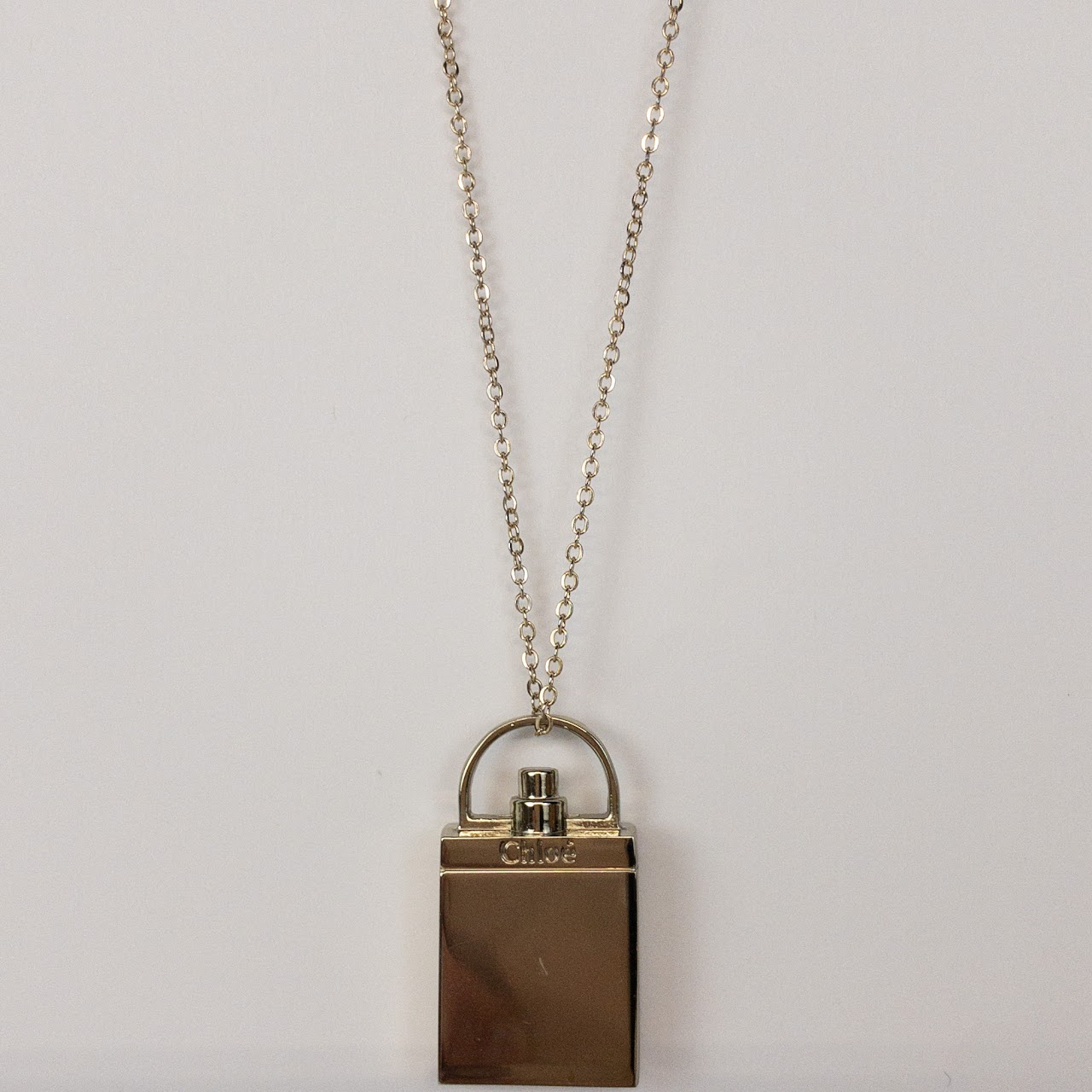 Chloé Fragrance Bottle Pendant Necklace