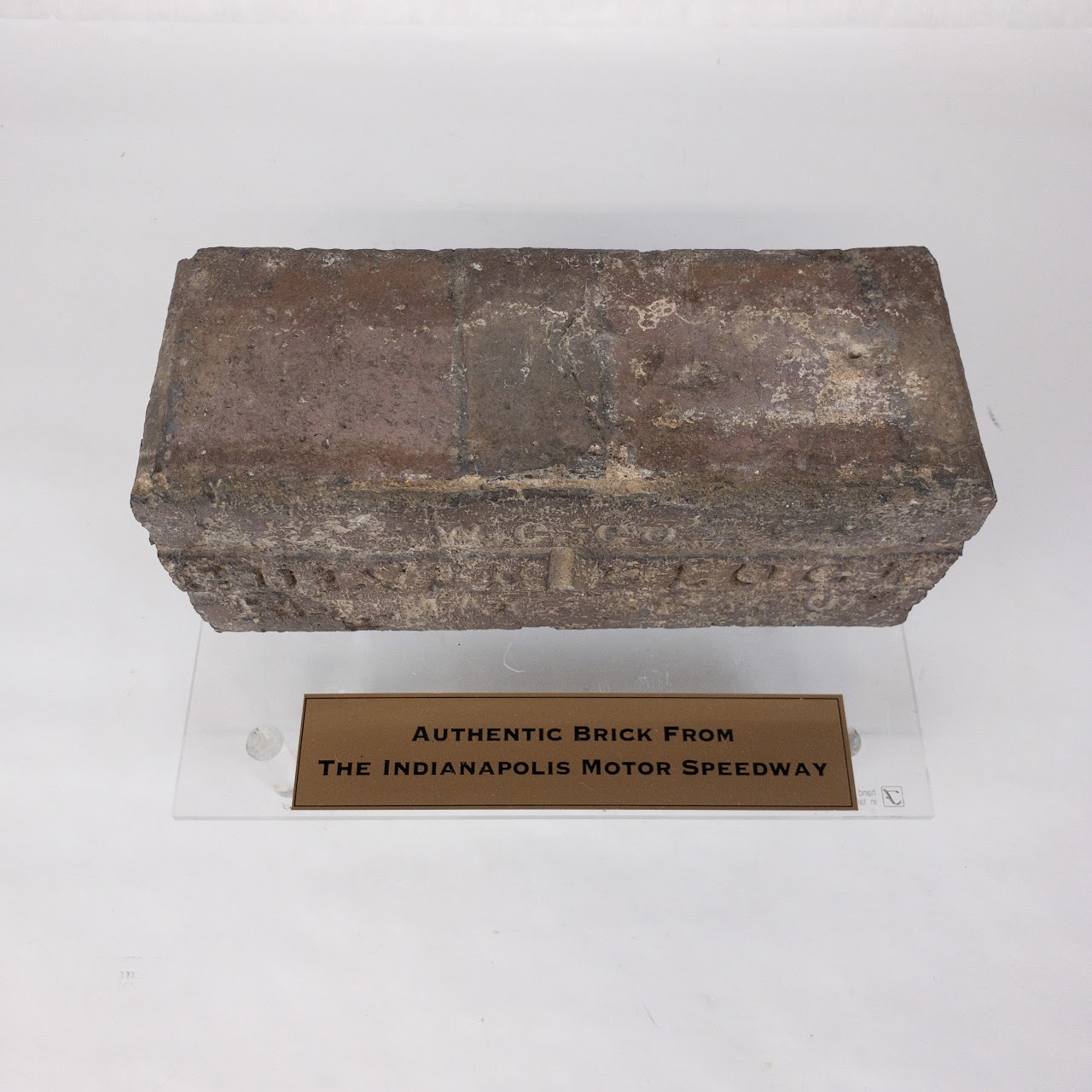 Indianapolis Motor Speedway Original Culver Track Brick