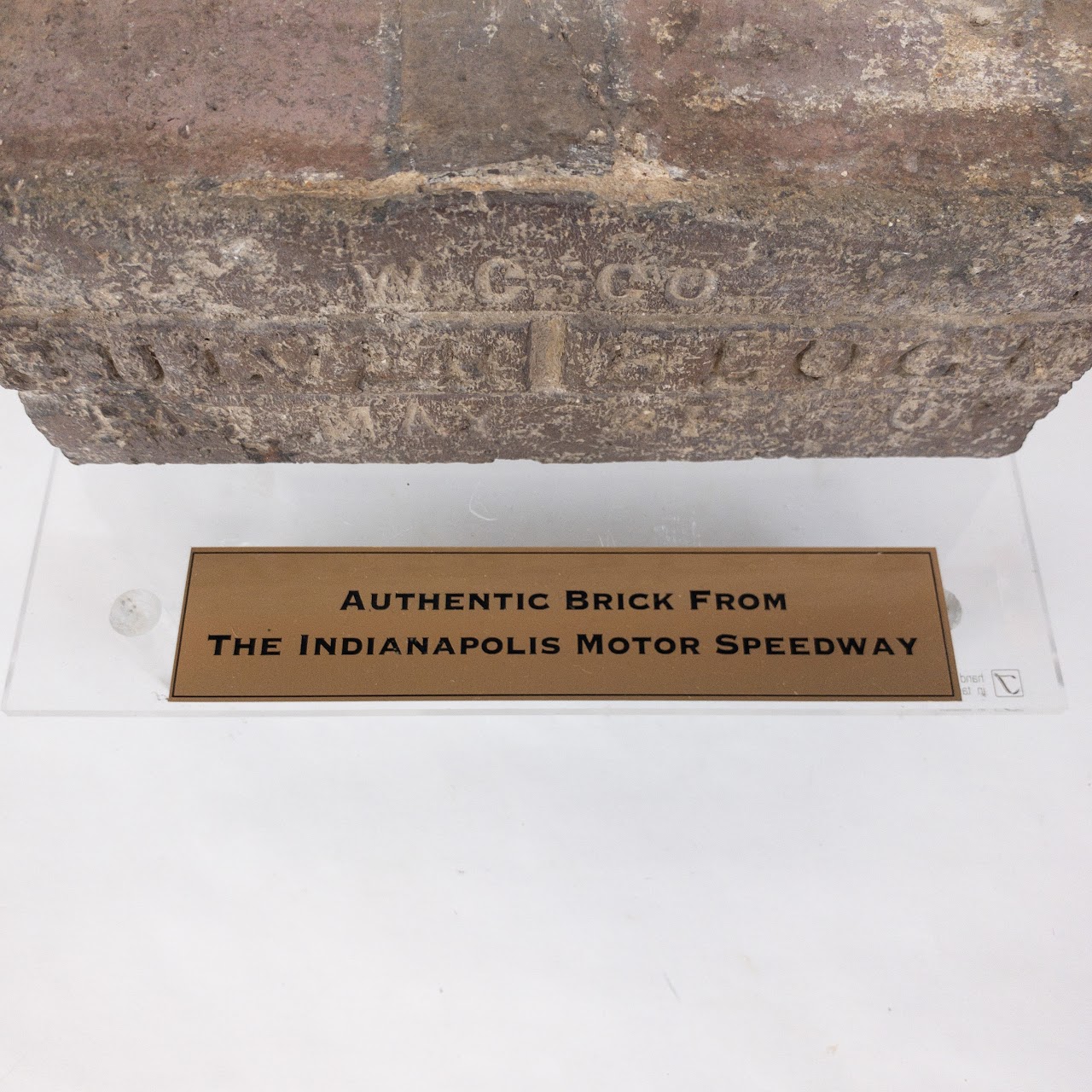 Indianapolis Motor Speedway Original Culver Track Brick