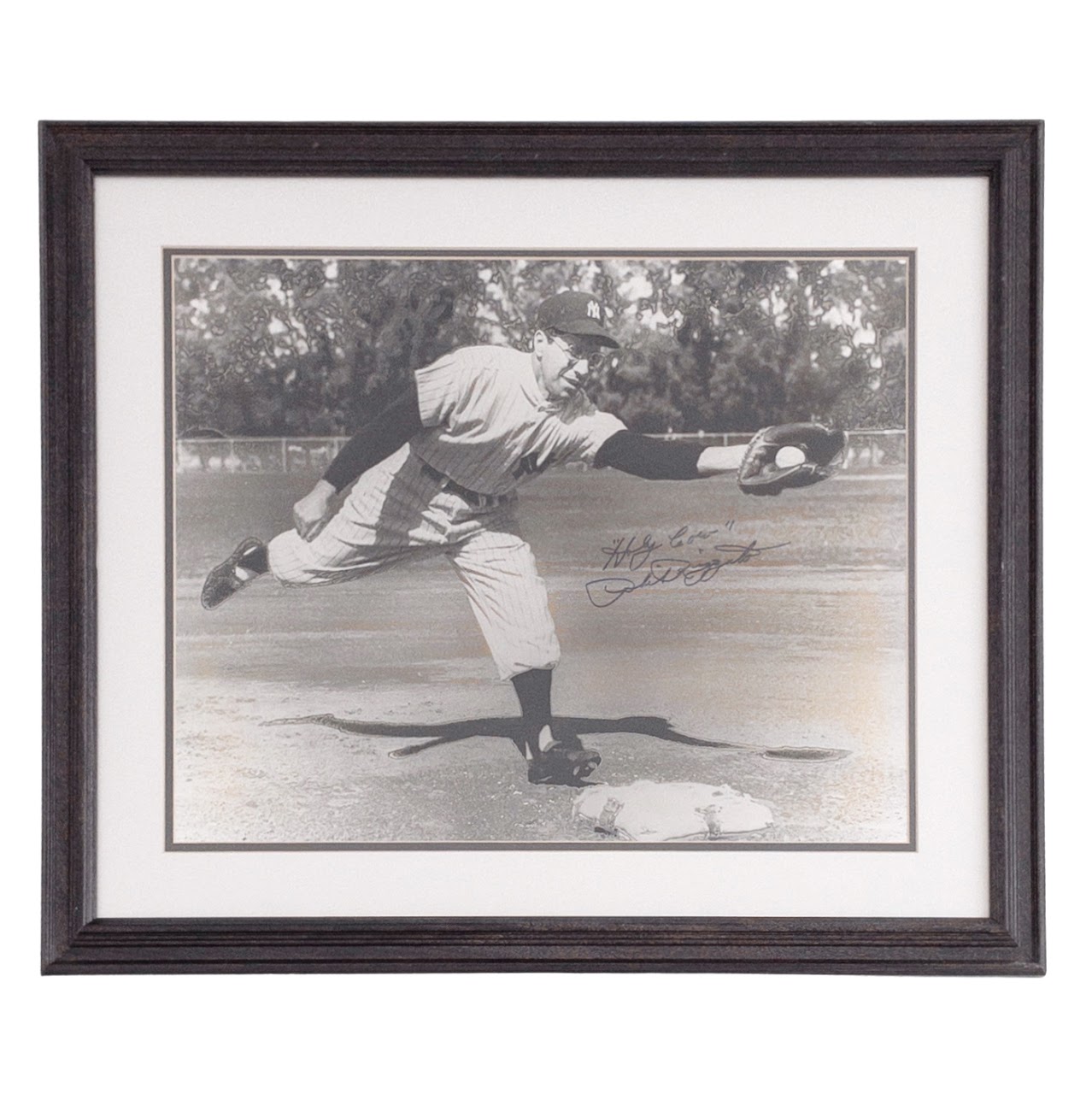 Vintage Baseball Player Photograph - Phil Rizzuto