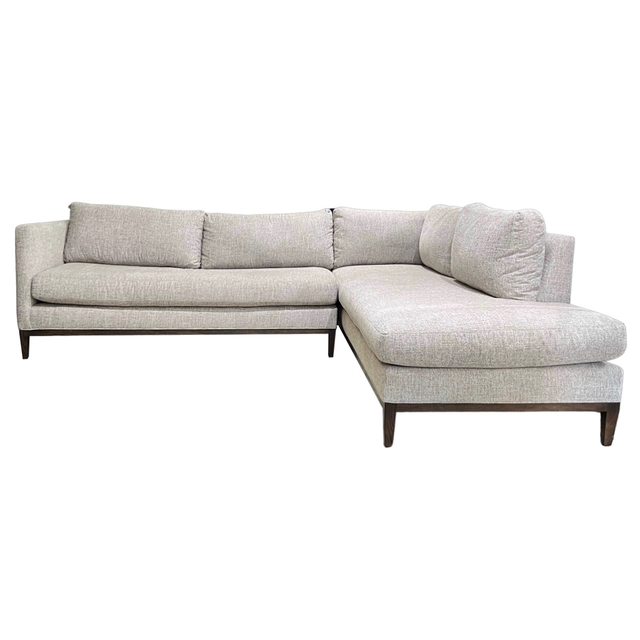 American Home Two Piece Sectional Sofa