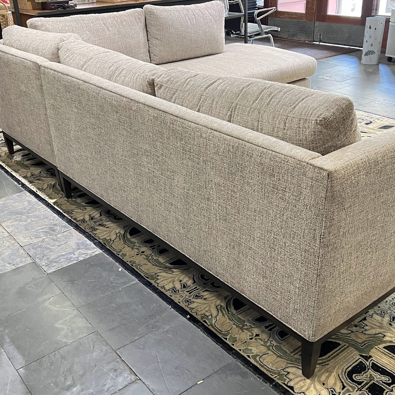American Home Two Piece Sectional Sofa