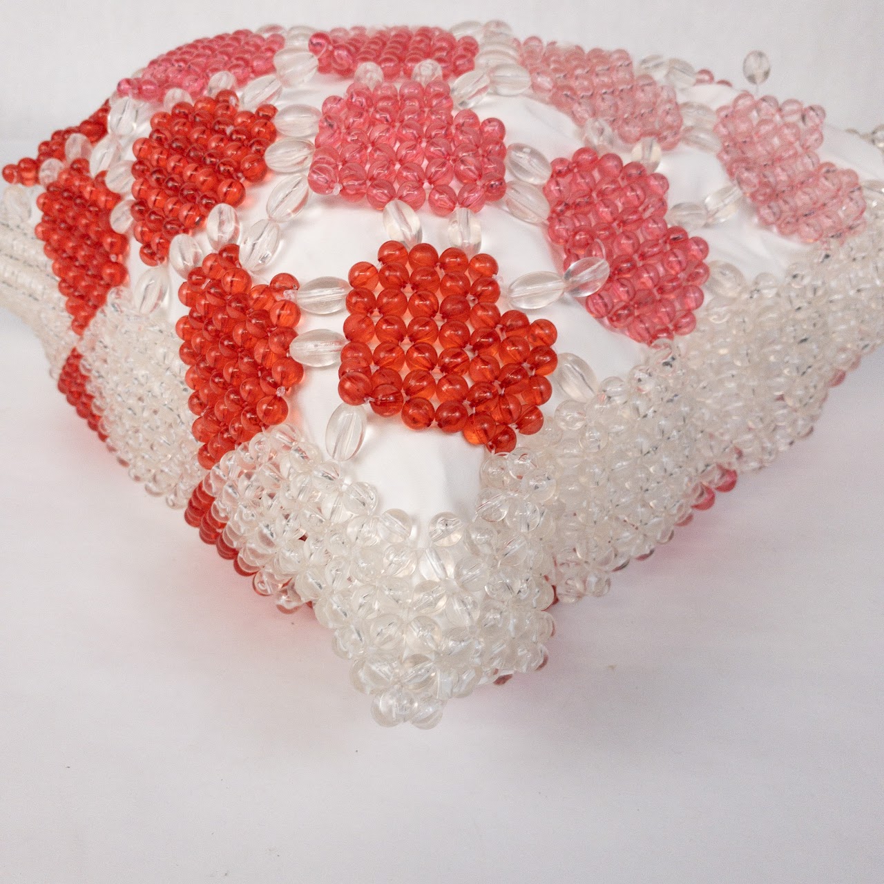 Isaac Mizrahi Beaded Heart Tote