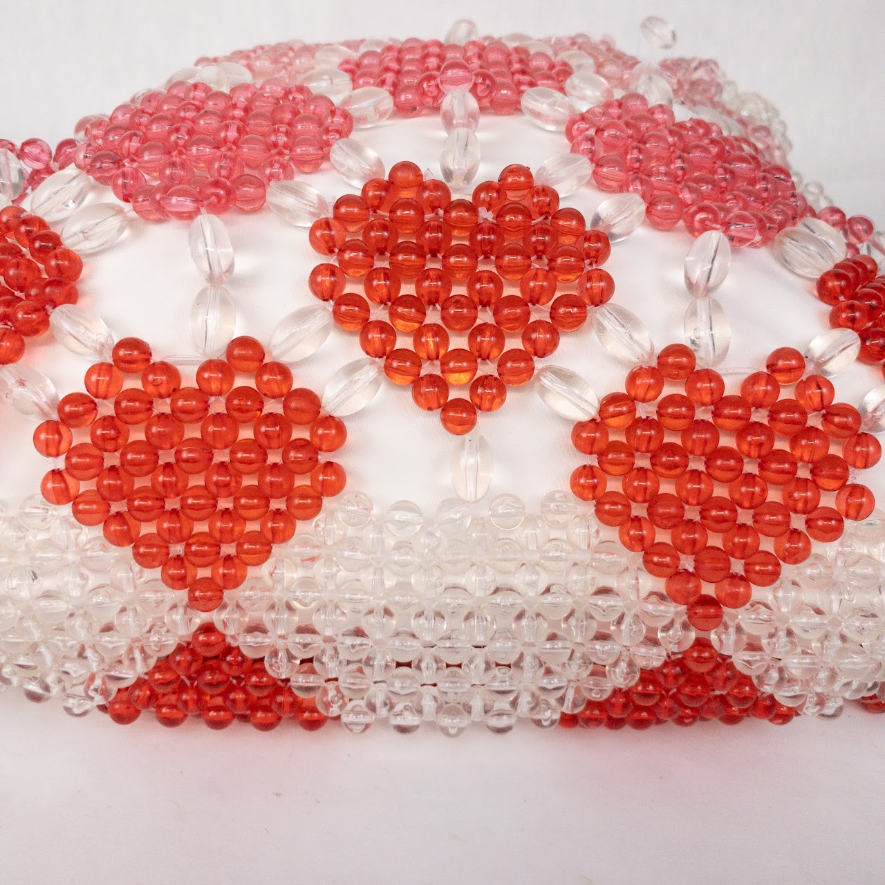 Isaac Mizrahi Beaded Heart Tote