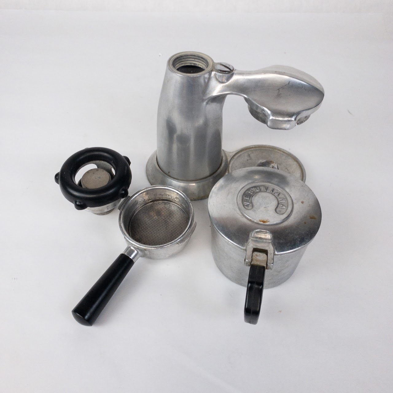 Vesuviana Vintage Aluminum Espresso Maker