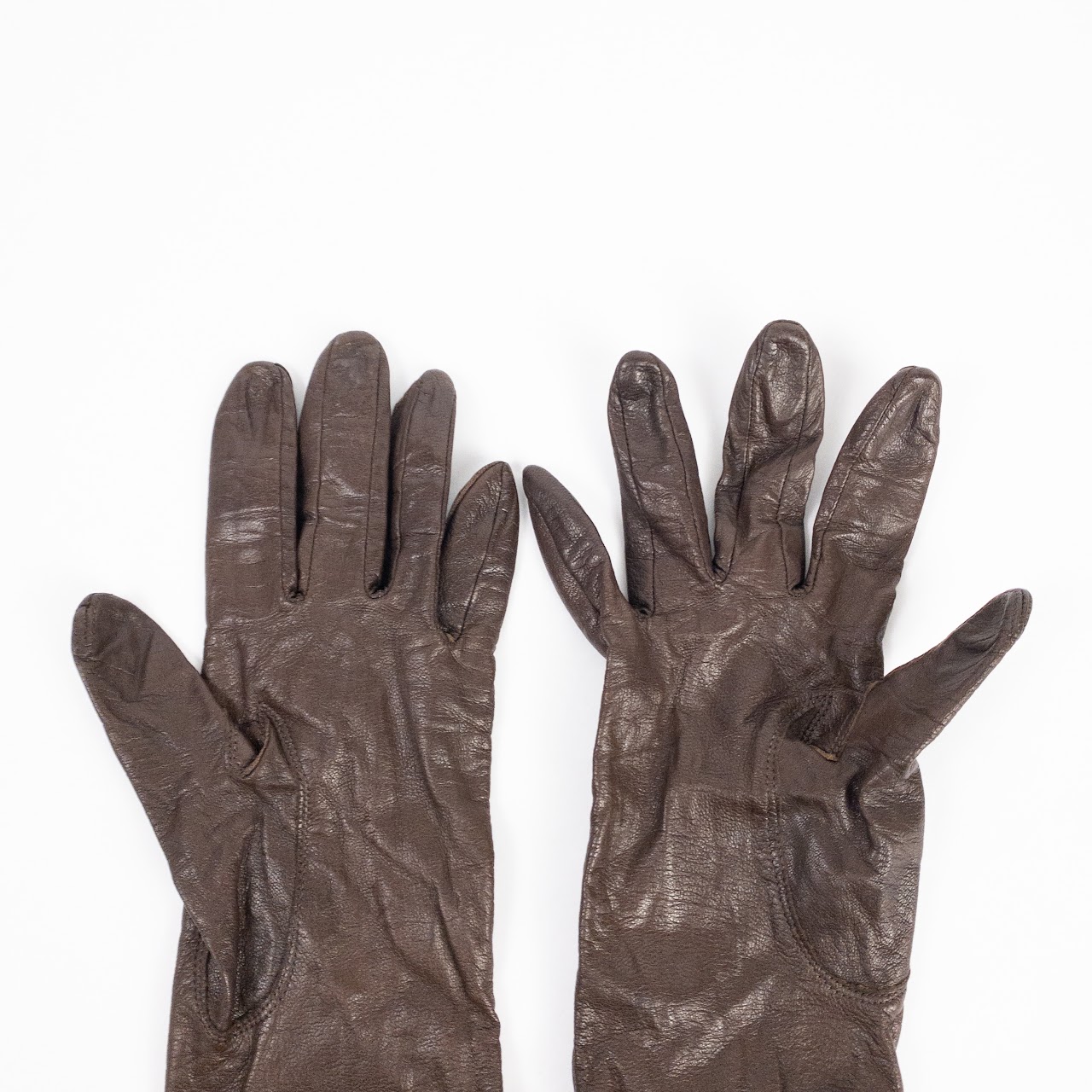 Vintage Lord & Taylor Calfskin Silk-Lined Gloves