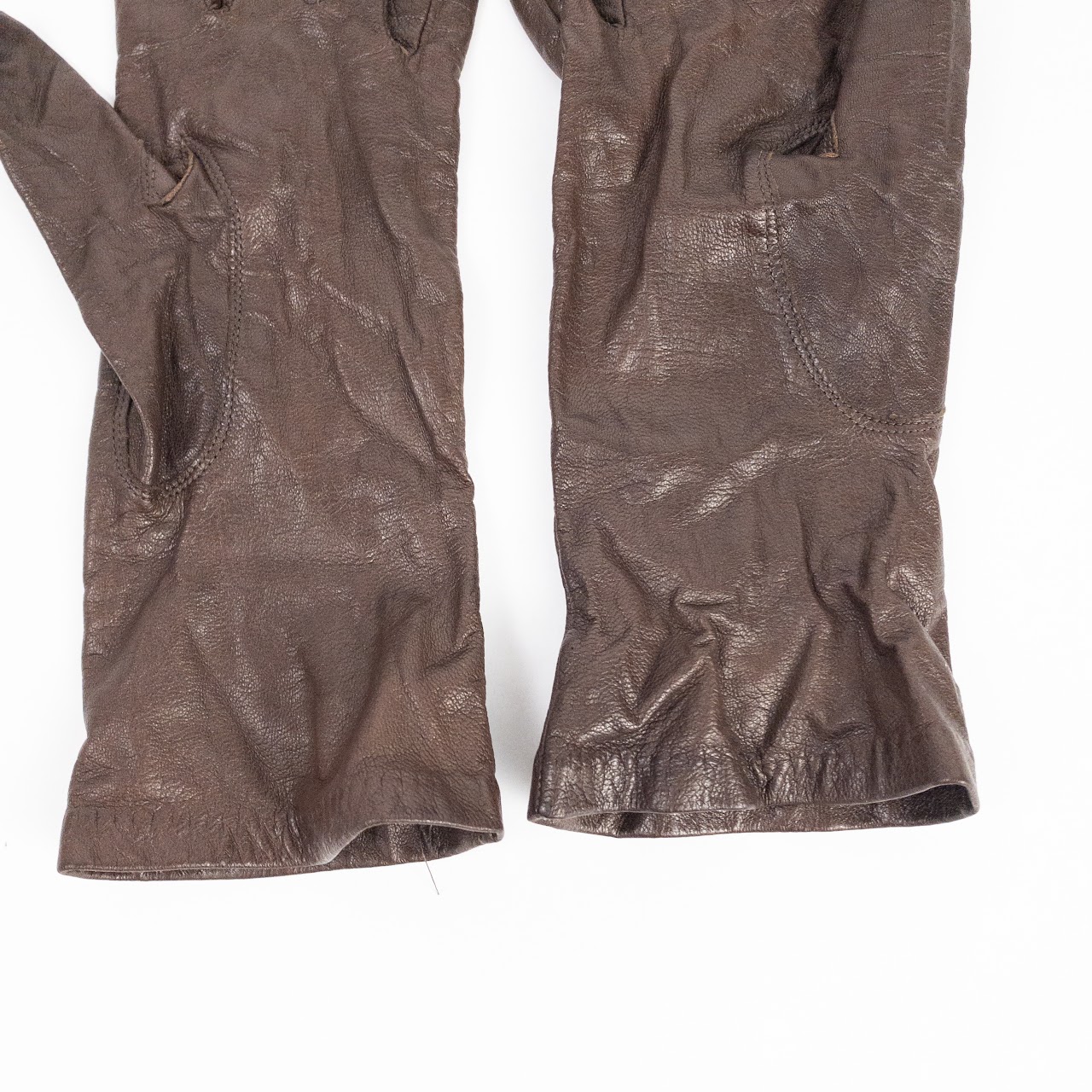 Vintage Lord & Taylor Calfskin Silk-Lined Gloves