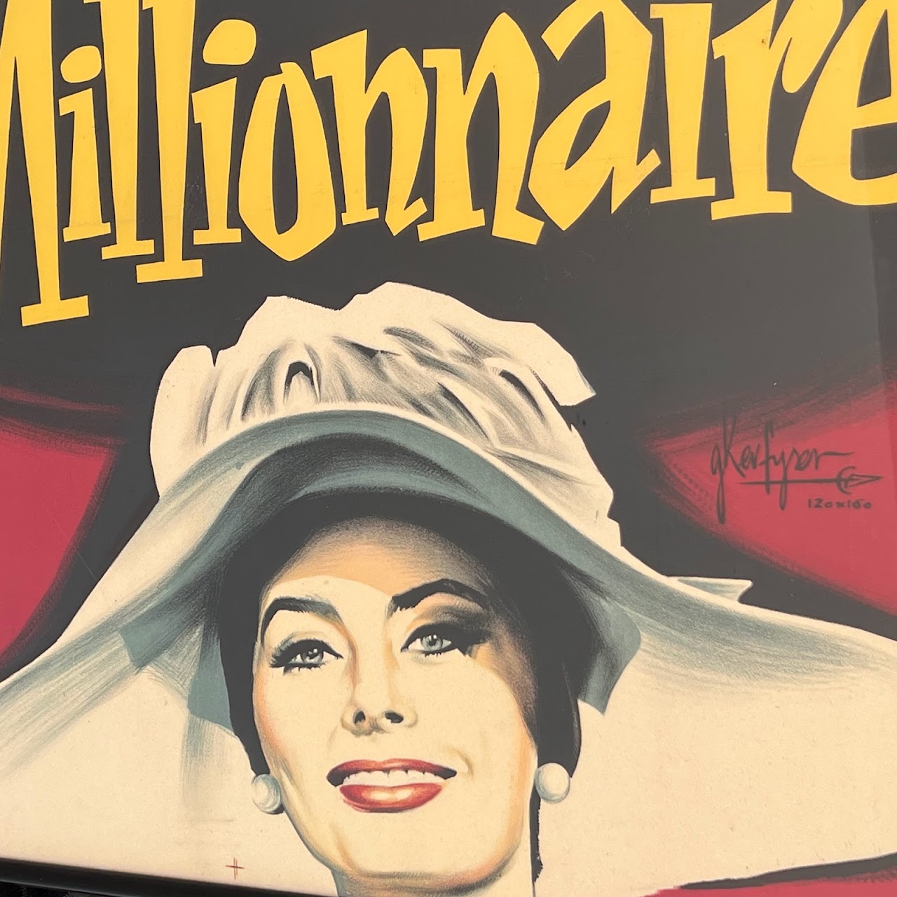 Sophia Loren: 'The Millionairess' Original French Lithograph Movie Poster