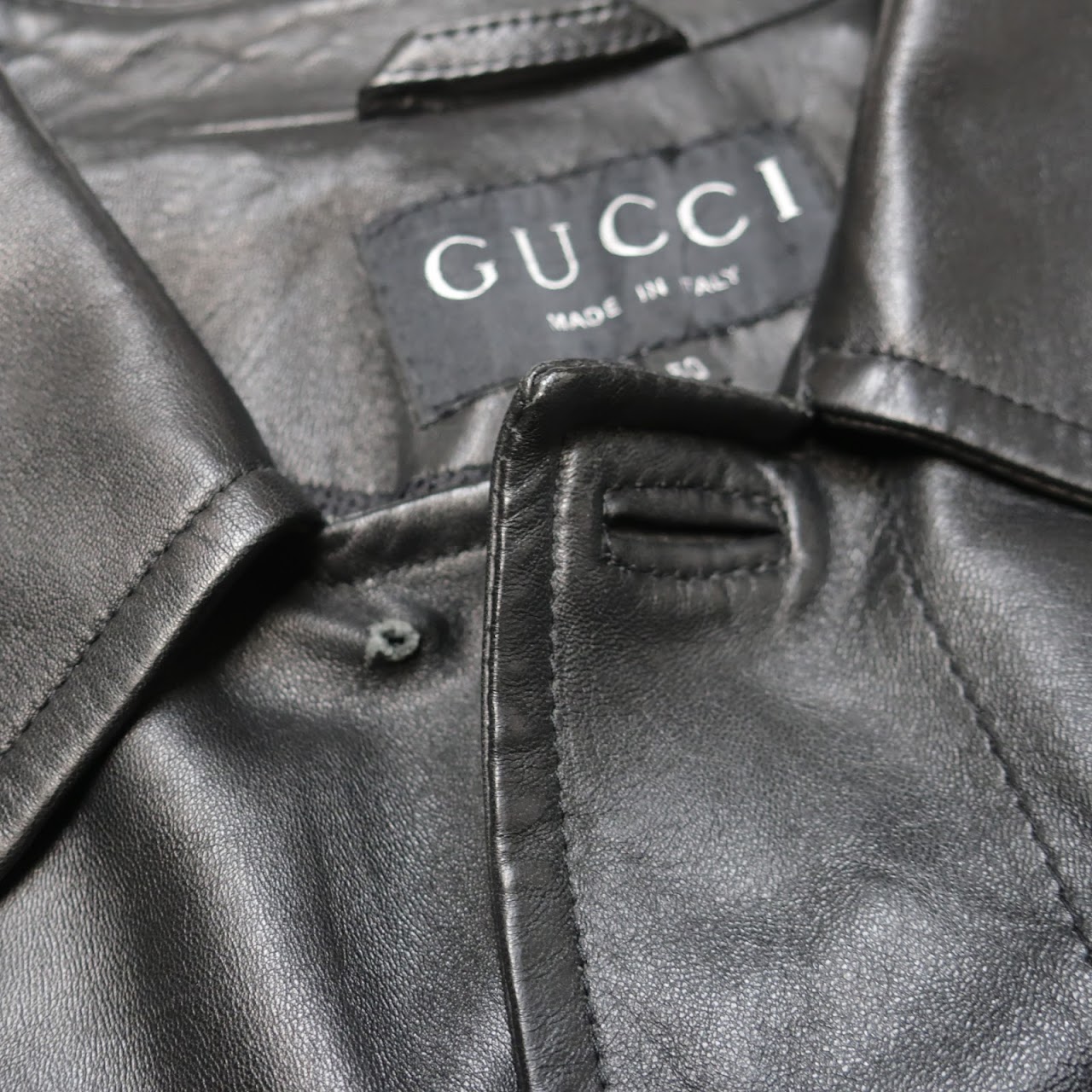 Gucci Leather Coat