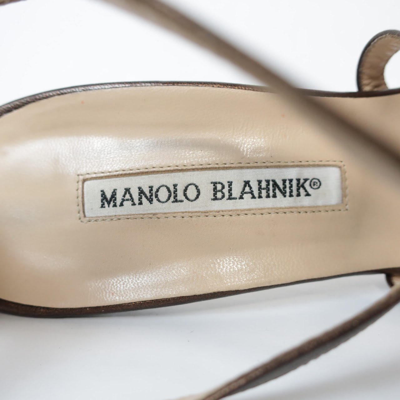 Manolo Blahnik Strappy Sandals
