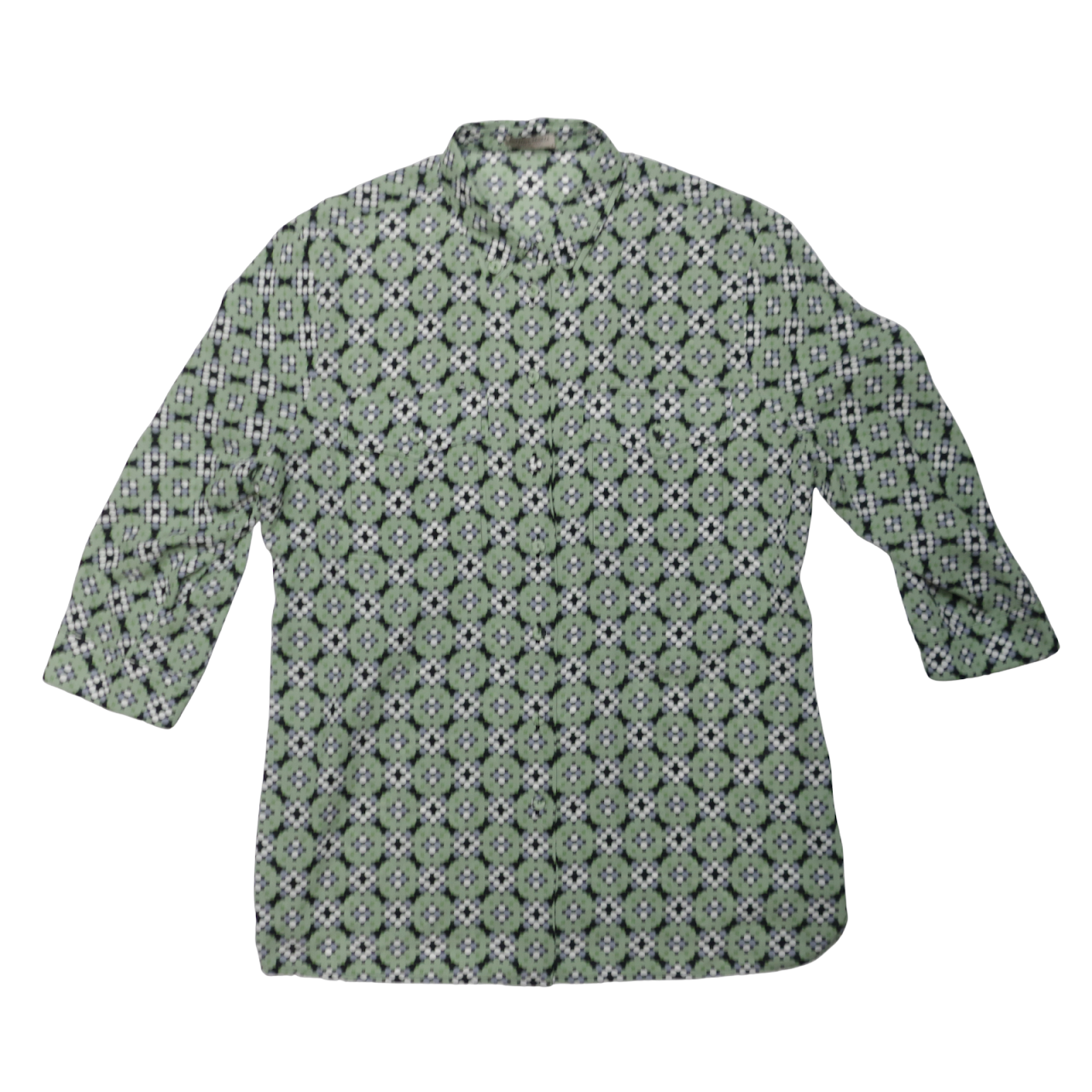 Bottega Veneta 3/4 Sleeve Silk Shirt