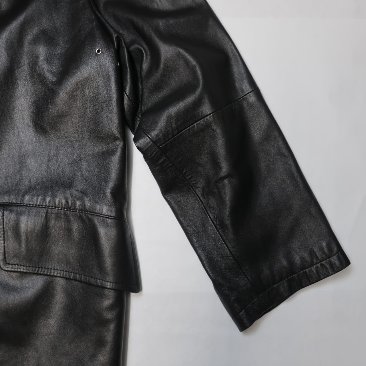 Gucci Leather Coat