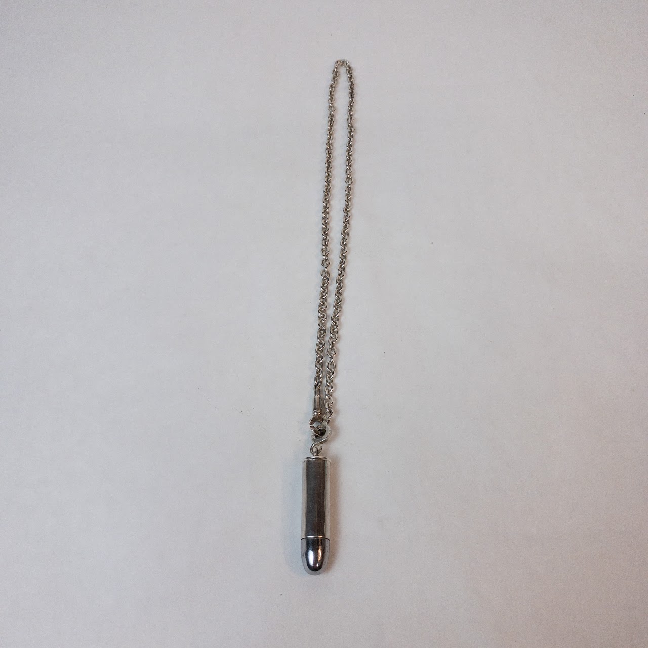 Sterling Silver Cremation Pendant Necklace