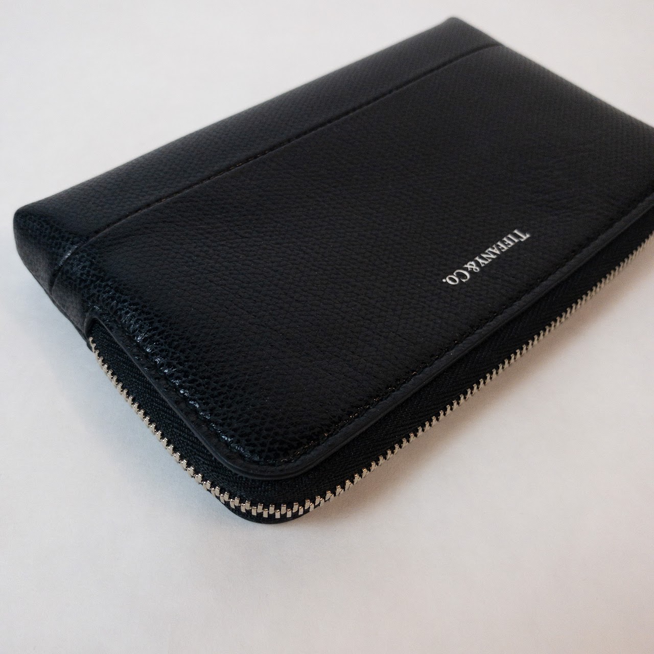 Tiffany & Co. Leather Zip Pouch