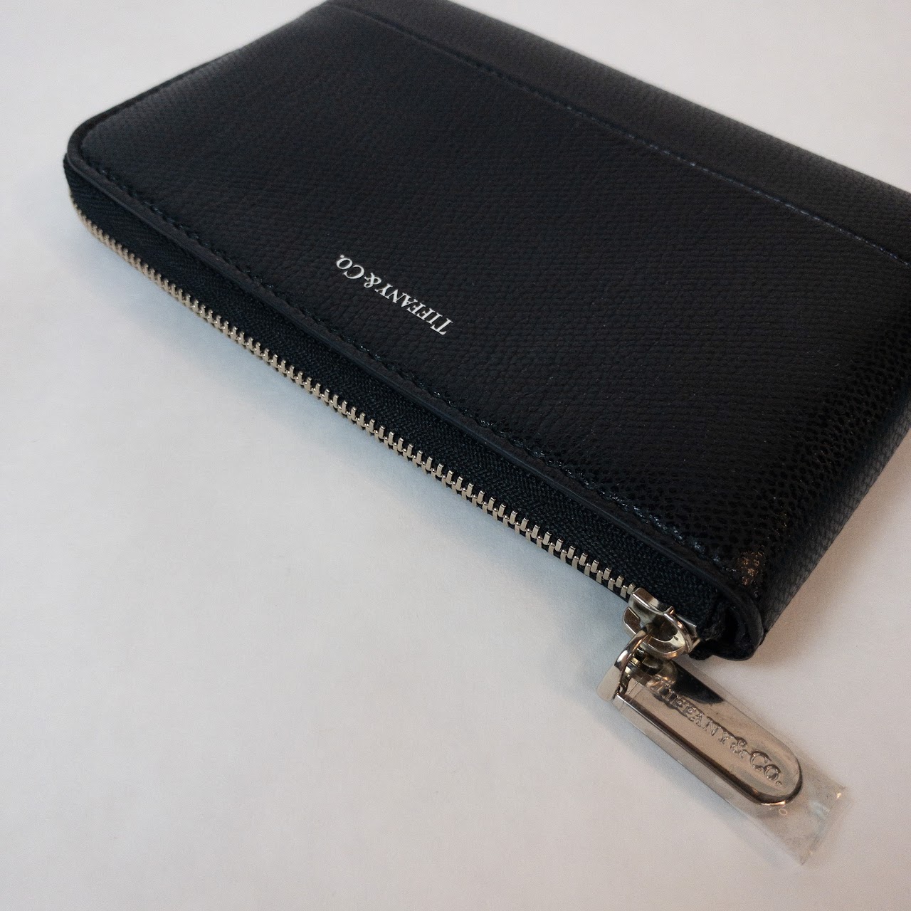 Tiffany & Co. Leather Zip Pouch