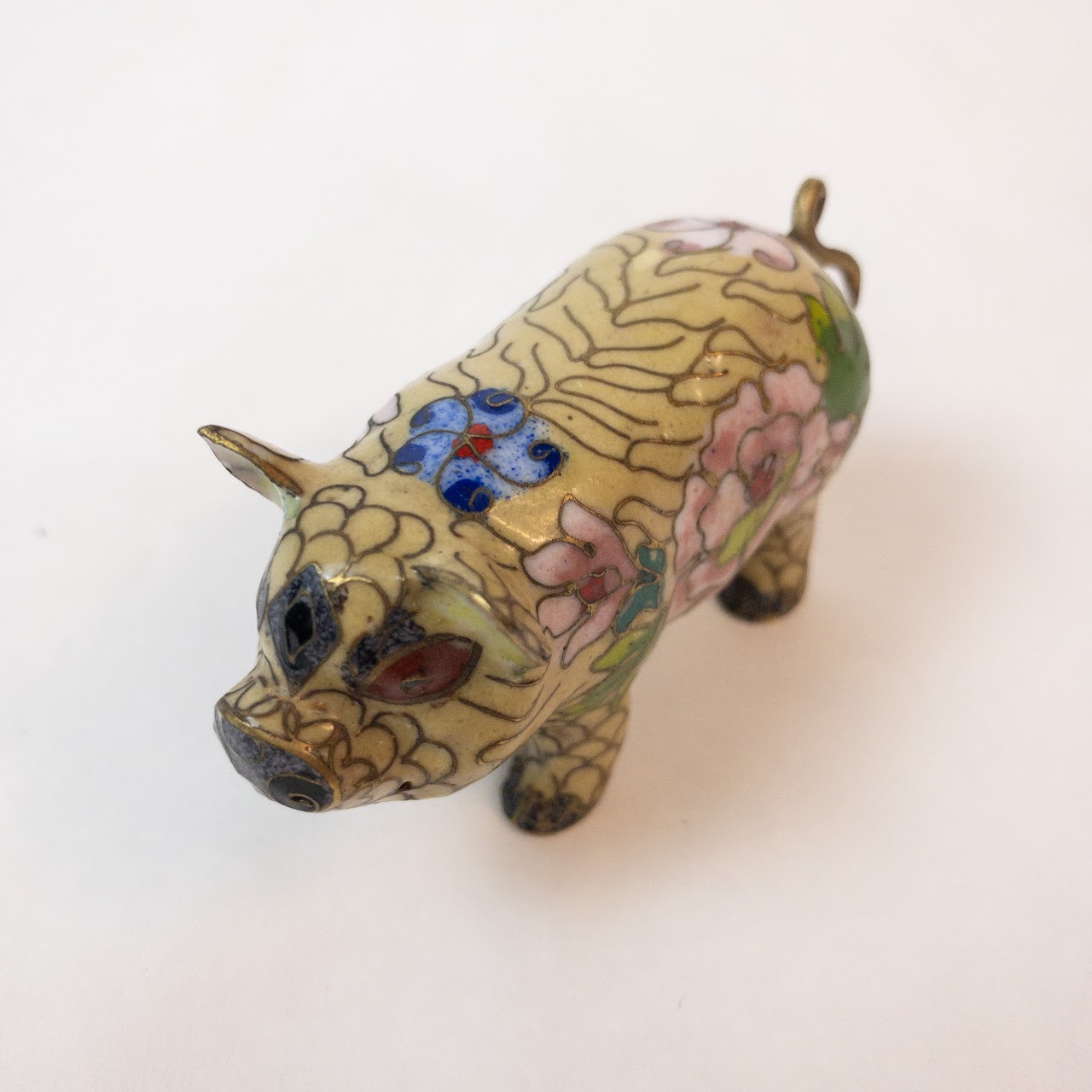 Cloisonné Miniature Animal Pair