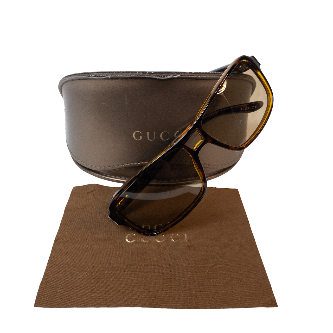 Gucci Tortoise Sunglasses