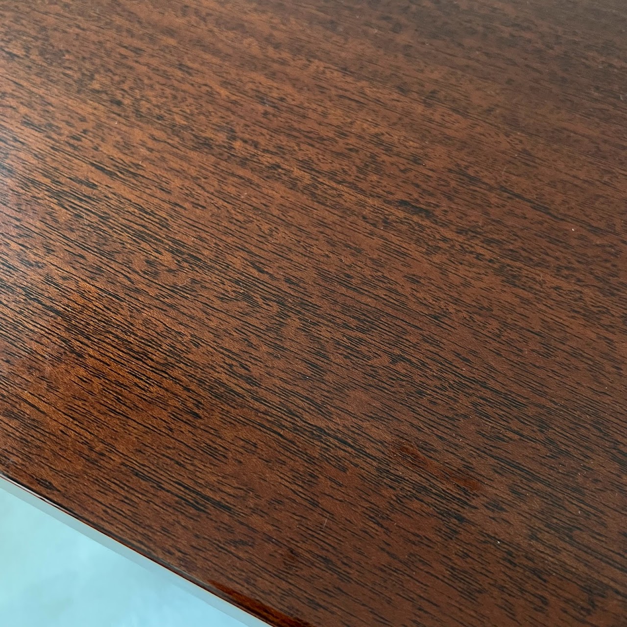 Art Deco Mahogany Desk by Tri-Bond