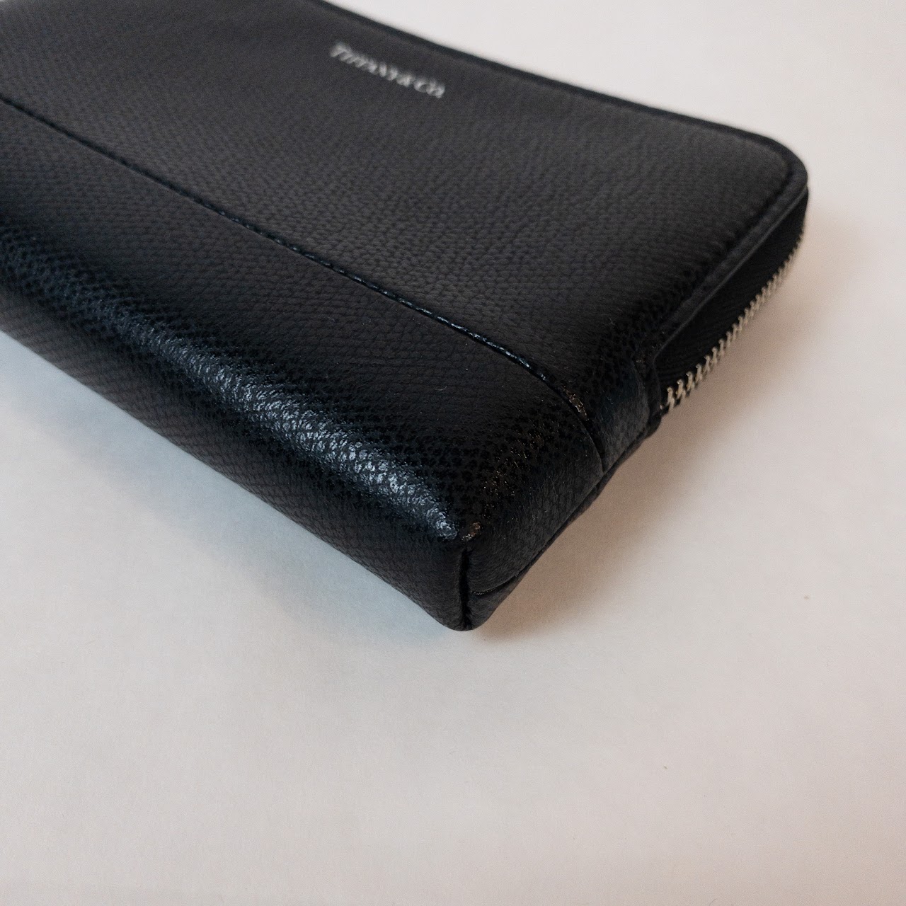 Tiffany & Co. Leather Zip Pouch