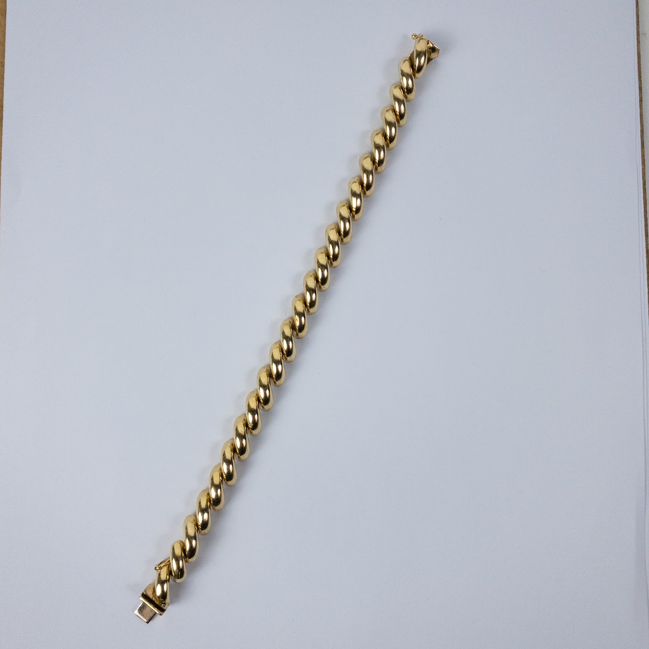 14K Gold San Marco Link Bracelet