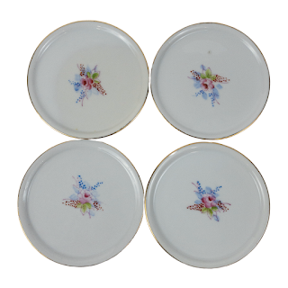 F.A.O Schwarz Japanese Porcelain Vintage Trinket Dish Set