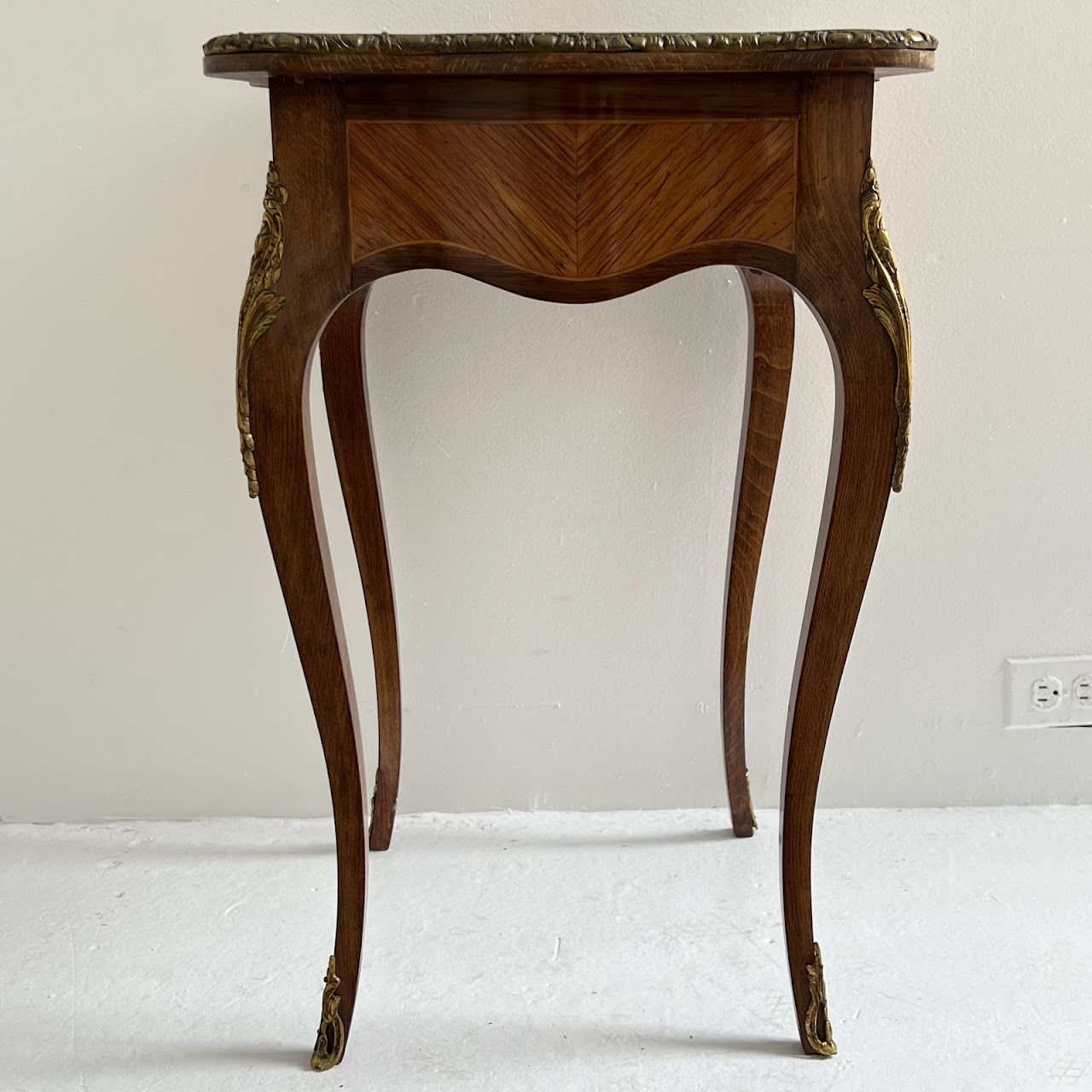 Louis XV Style Ormolu Mounted Side Table