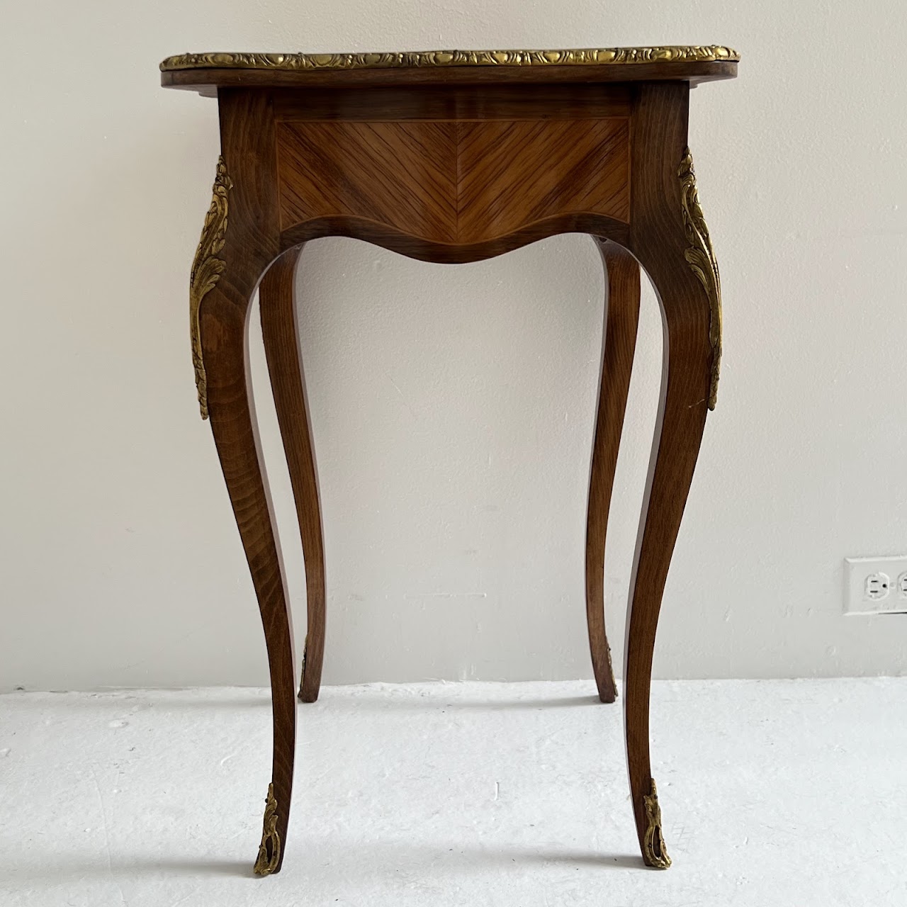 Louis XV Style Ormolu Mounted Side Table