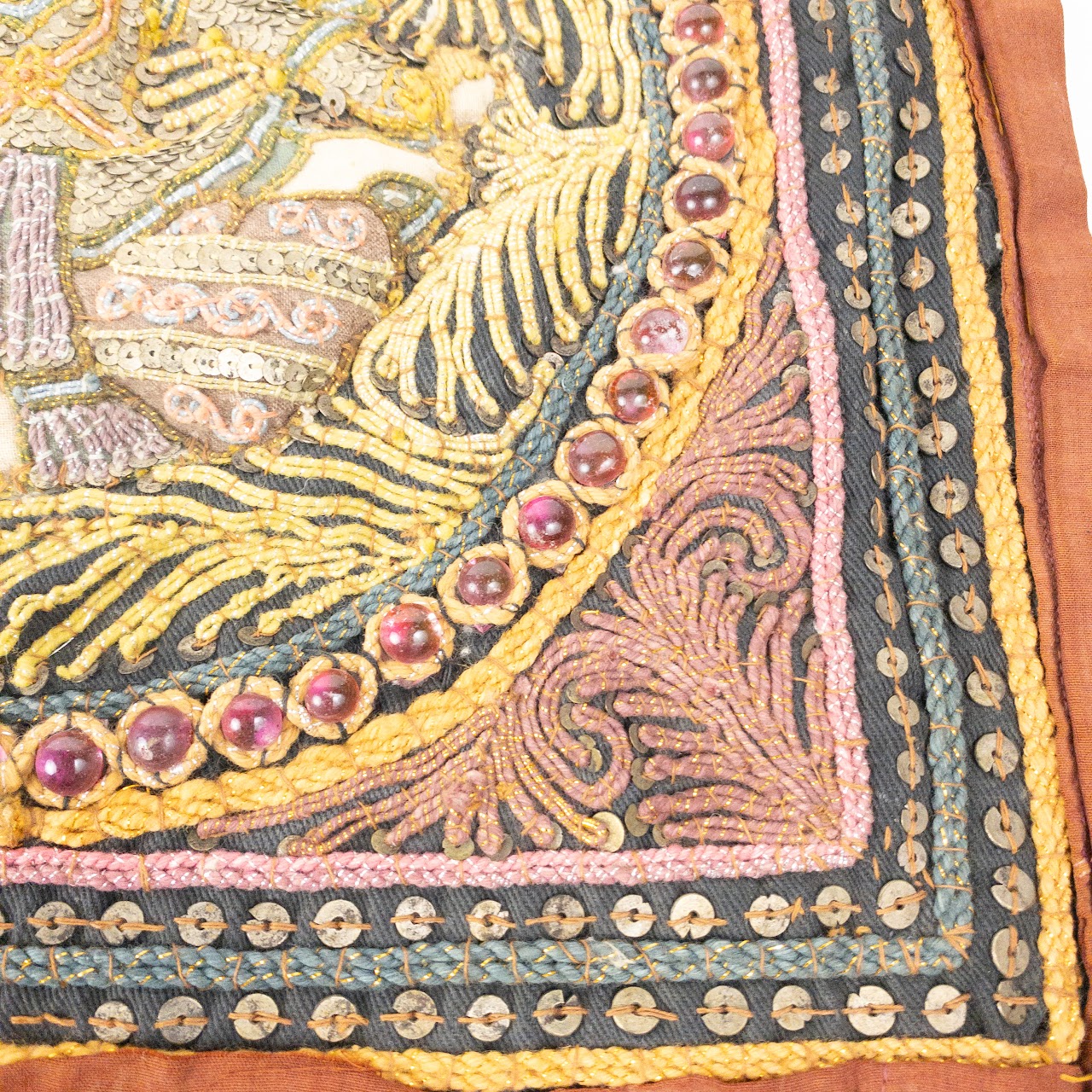 Burmese Vintage Kalaga Tapestry