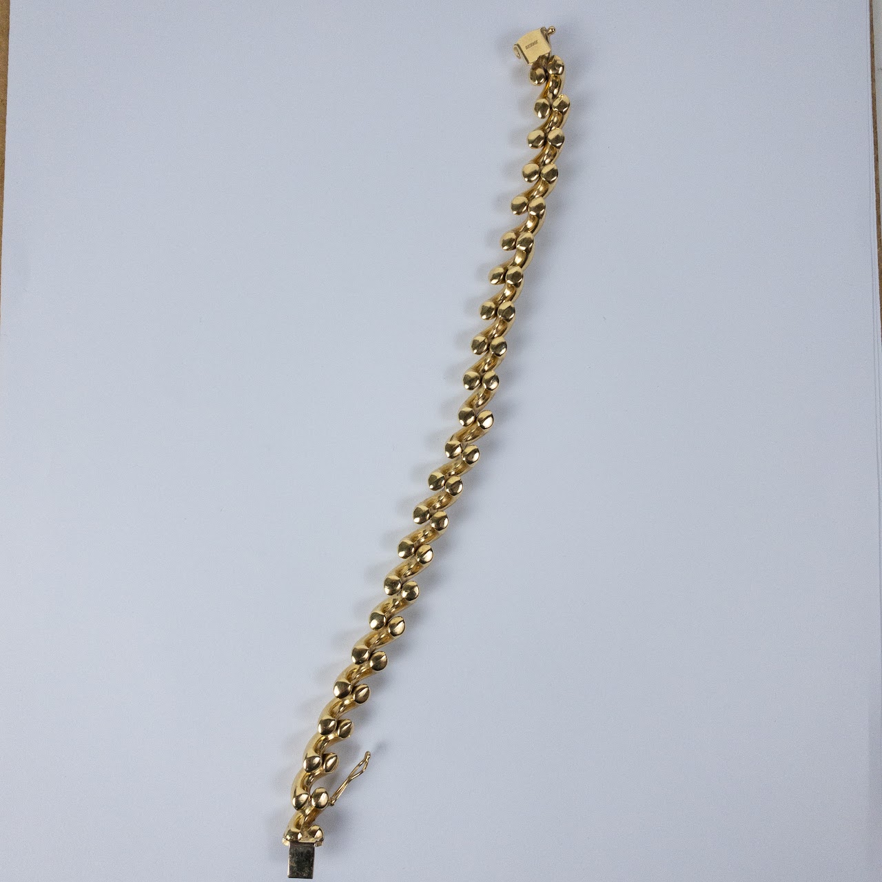 14K Gold San Marco Link Bracelet